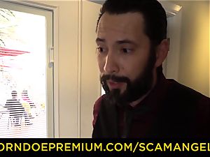 SCAM ANGELS - Boobylicious mummy stunners fucks rich fellow