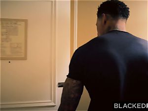 BLACKEDRAW Out Of Town girlfriend Cheats With big black cock After struggling With boyfriend